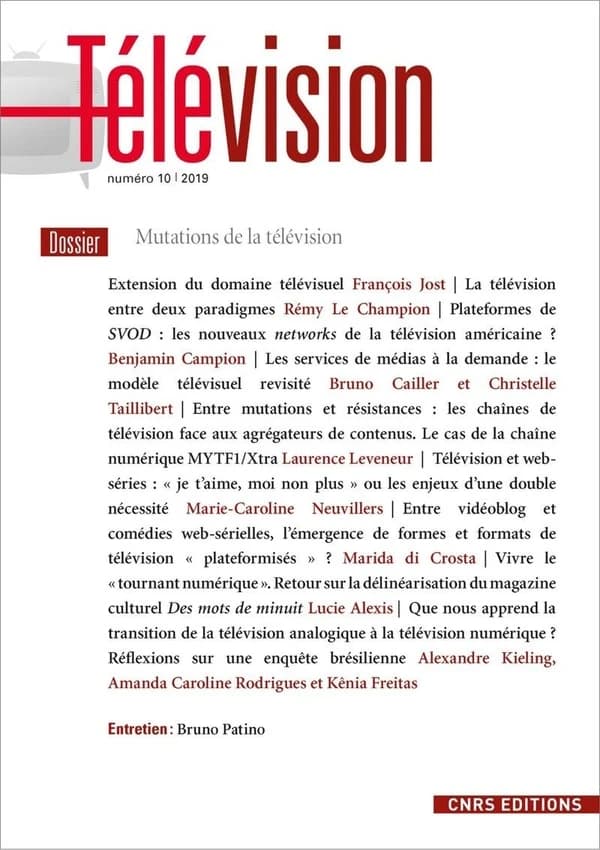 Télévision n.10 : mutations de la télévision