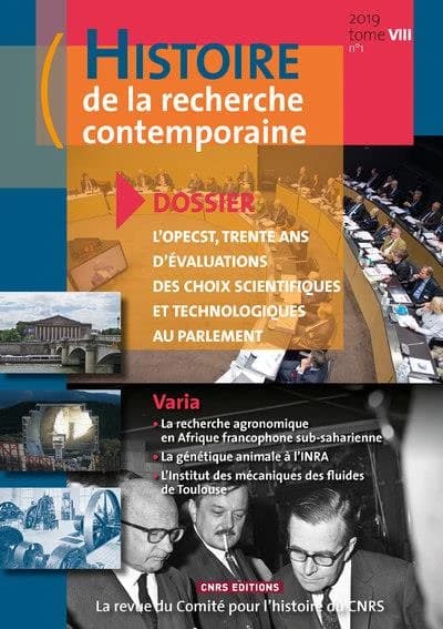 Histoire de la recherche contemporaine Tome 8