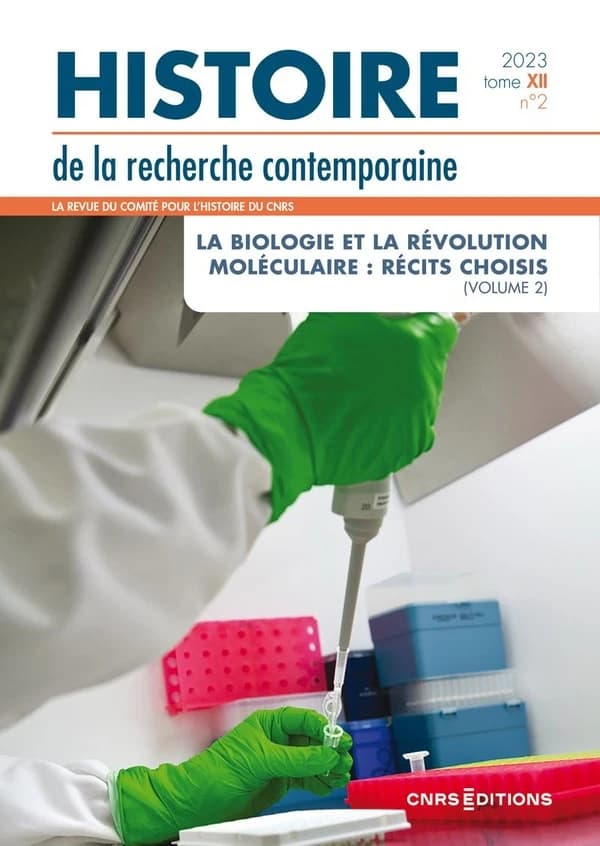 Histoire de la recherche contemporaine 2023 Tome XII n°2