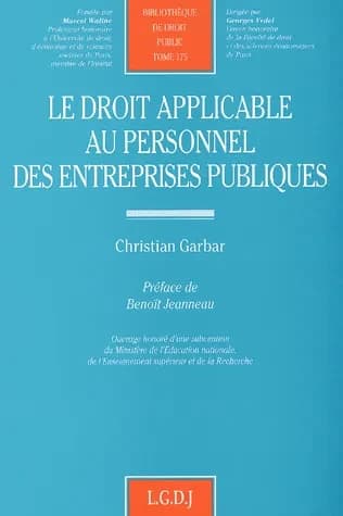 Le droit applicable au personnel des entreprises publiques