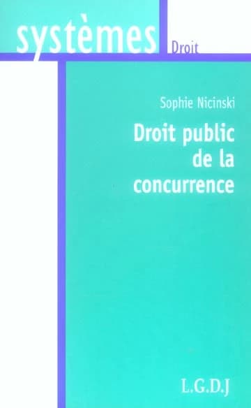 Droit public de la concurence