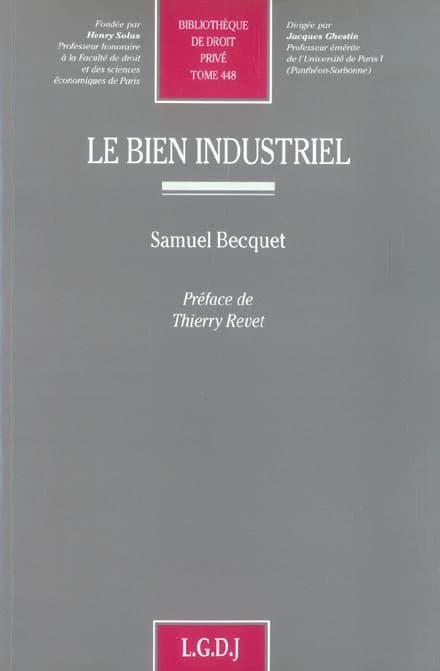 Le bien industriel