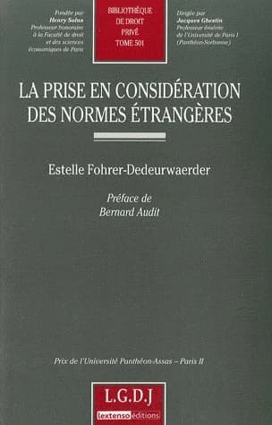 La prise en considération des normes étrangères