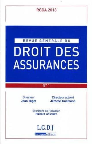 Revue generale de droit des assurances n  1