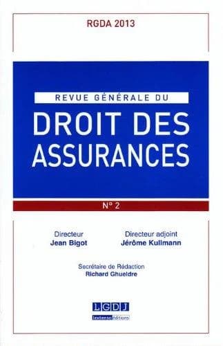 Revue generale de droit des assurances n  2