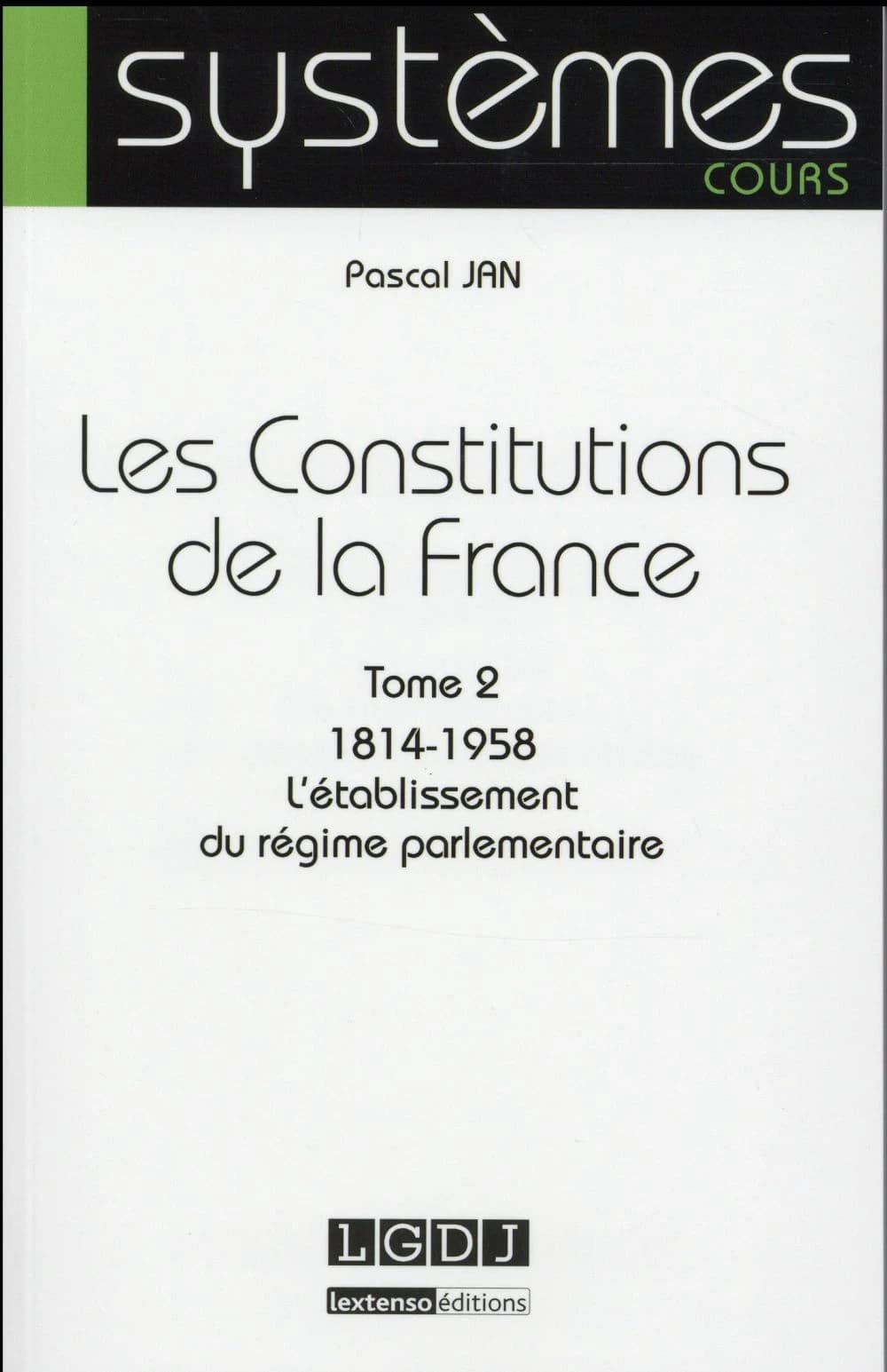 Les constitutions de la France