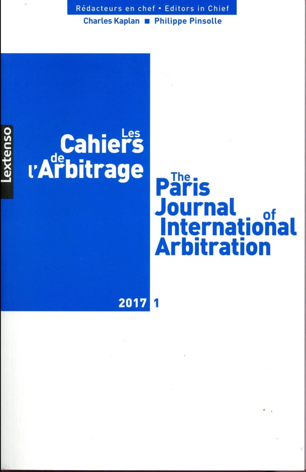 Les cahiers de l'arbitrage n.2017