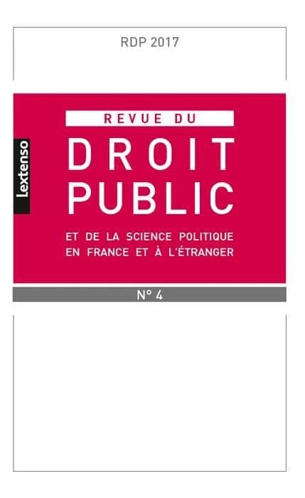 Revue du droit public n.2017