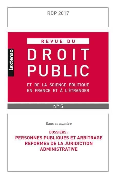 Revue du droit public n.2017