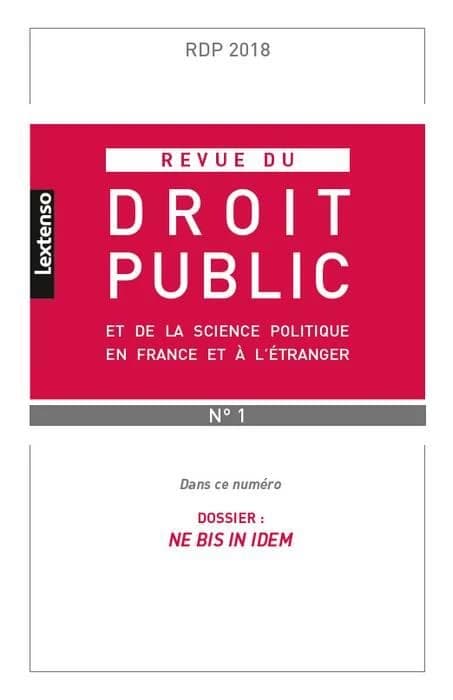 Revue du droit public n.2018