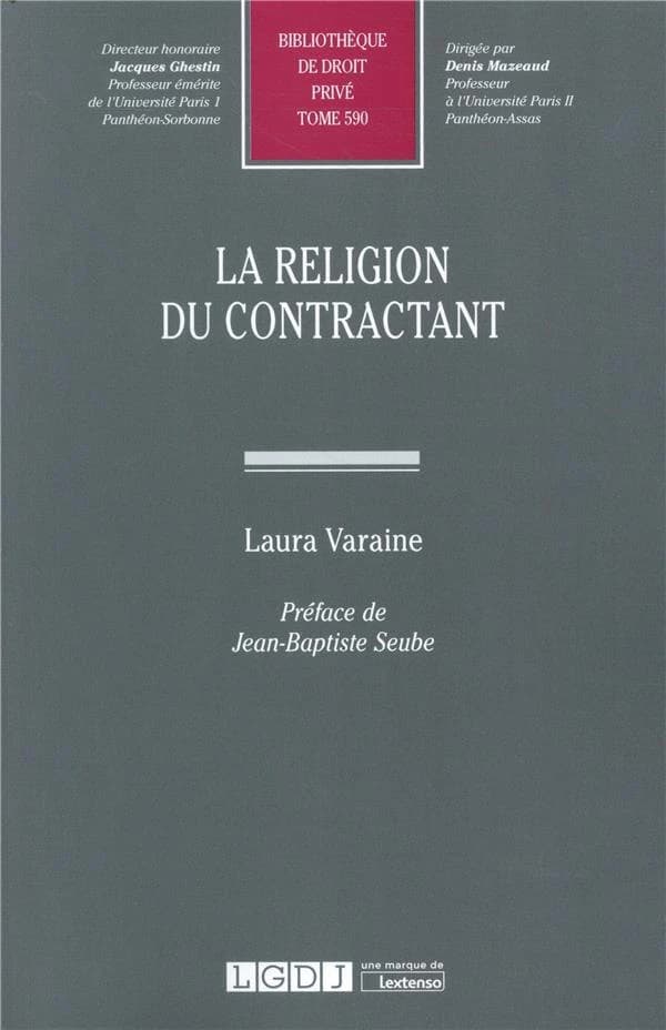 La religion du contractant