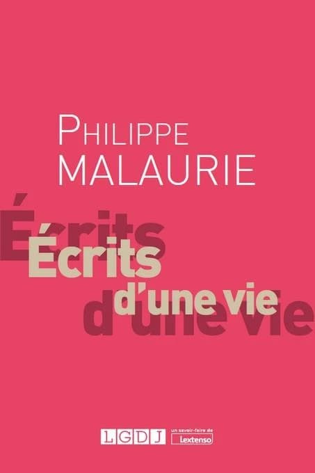 Philippe Malaurie, écrits d'une vie