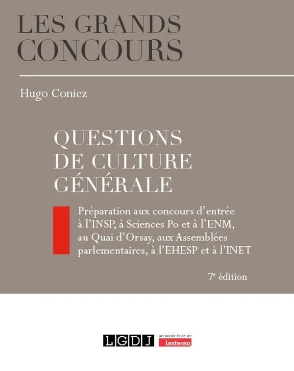 Questions de culture générale (7e éd.) Hugo Coniez,...