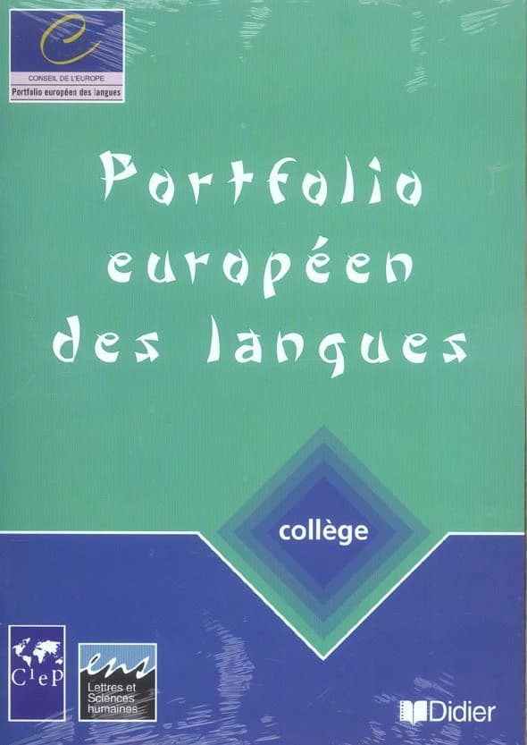 Portfolio européen des langues ; collège