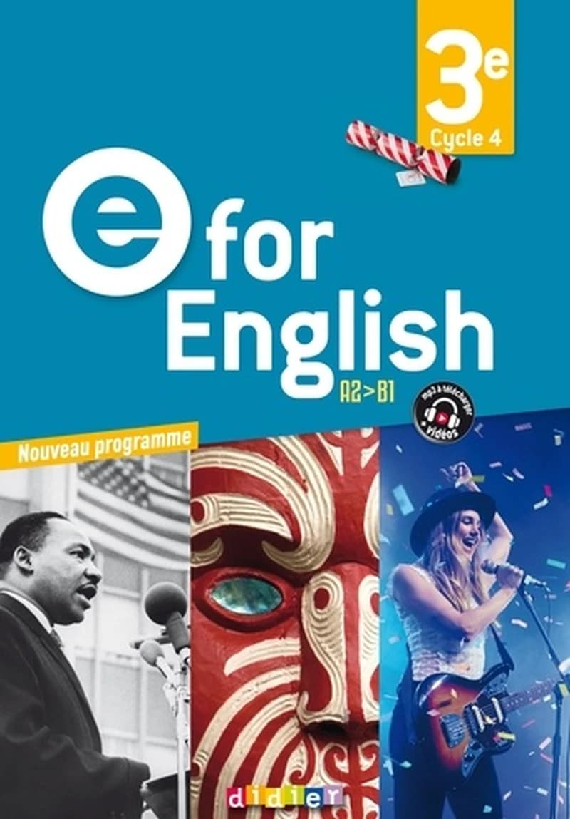 E for English, 3e : A2-B1