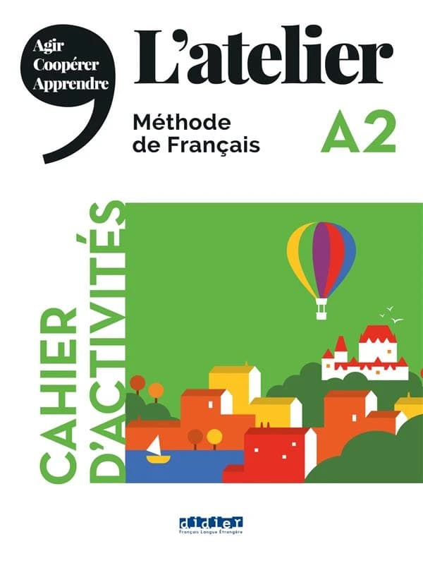 L'atelier : A2 : méthode de français