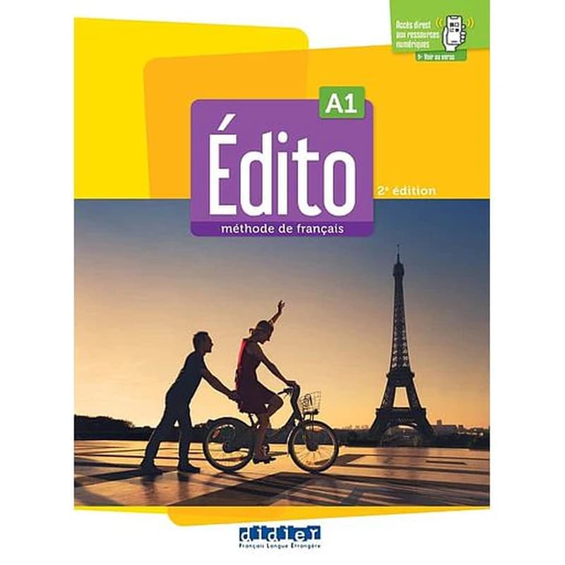 Édito : méthode de français. A1 (2e éd.) auteur(e)s, Lucie Mensdorff-Pouilly, Sergueï Opatski, Violette Petitmengin... [et al.] ; coordination pédagogique, Caroline Sperandio