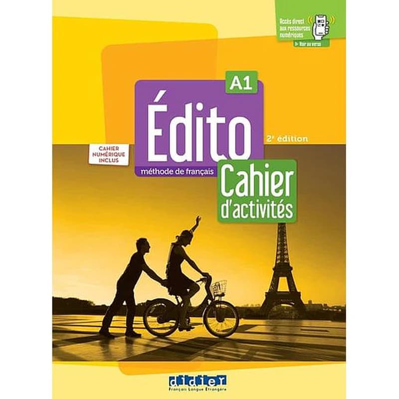 édito : FLE ; A1 ; cahier d'activités