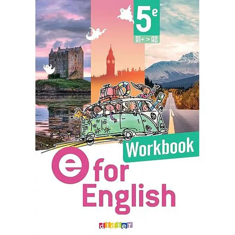 Anglais 5e E For English : Workbook