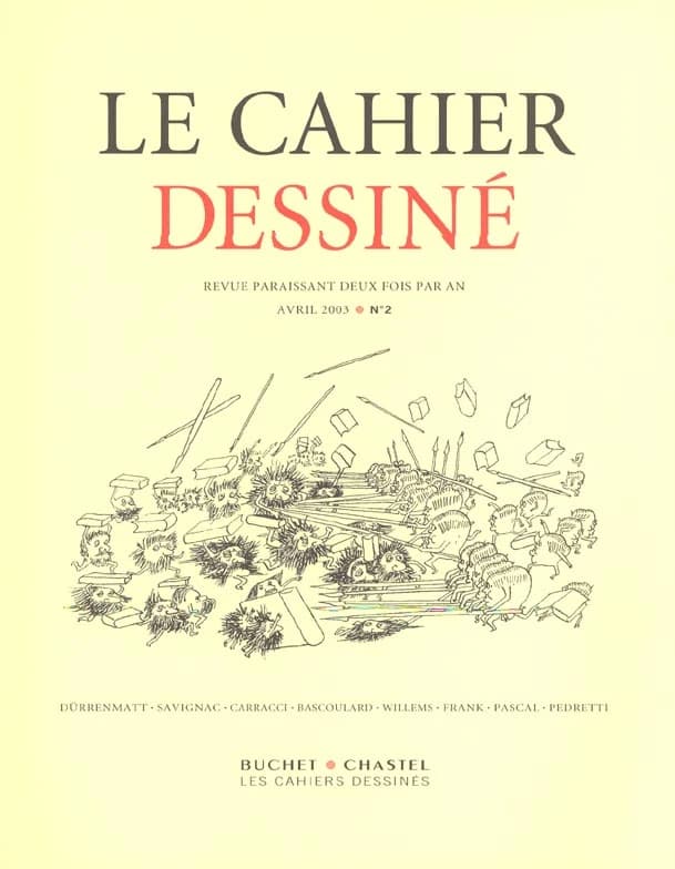 Le cahier dessiné Tome 2 ; avril 2003