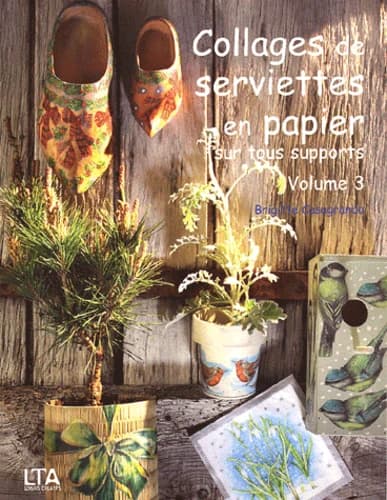 Collages de serviettes en papier. Volume 3