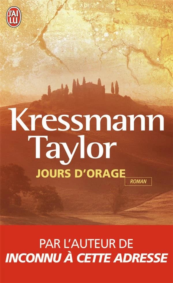Jours d'orage : roman