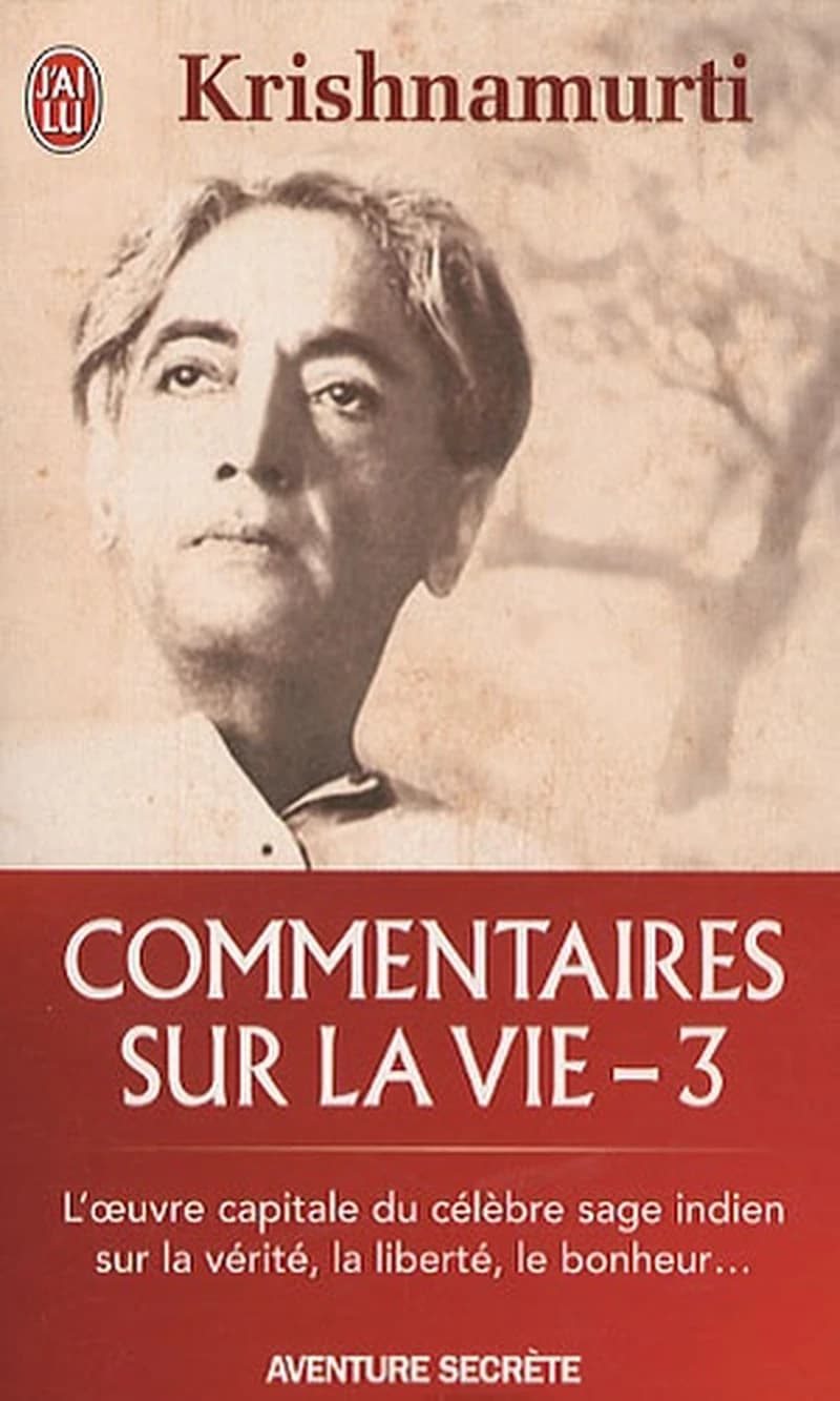 Commentaires sur la vie. III
