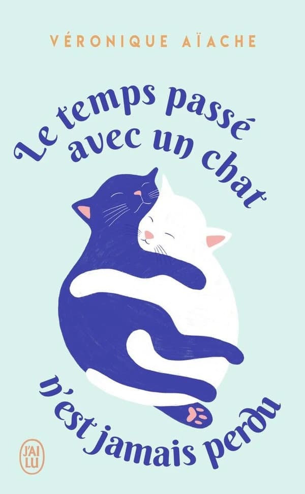 Le temps passé avec un chat n'est jamais perdu : roman