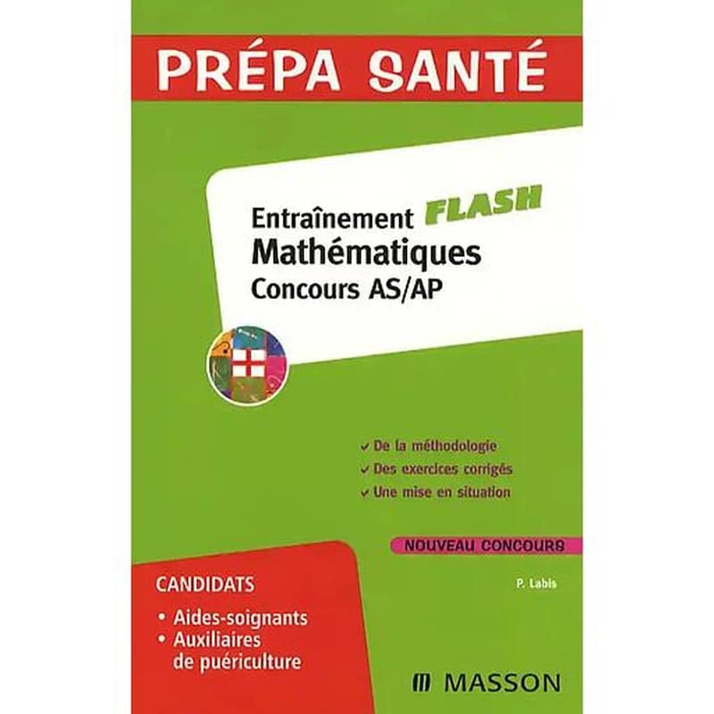 Entraînement flash mathématiques : concours AS-AP