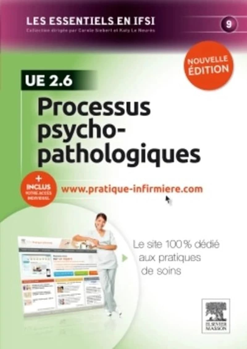 Processus psycho-pathologiques : unité d'enseignement 2.6 (2e. éd) Solange Langenfeld, Jacky Merckling [i.e. Merkling] ; ouvrage coordonné par Solange Langenfeld ; avec la collaboration de Albert Herfeld,...