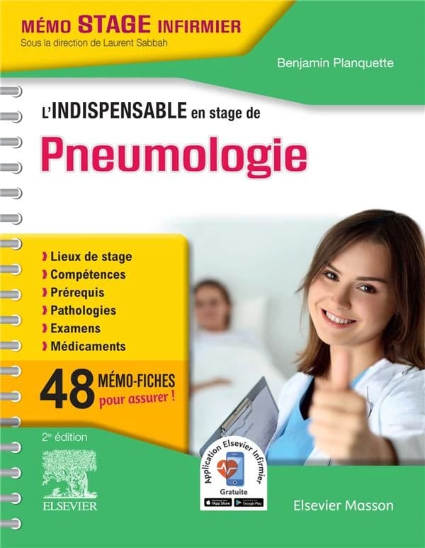 L'indispensable en stage de pneumologie (3e éd.) Benjamin Planquette,...