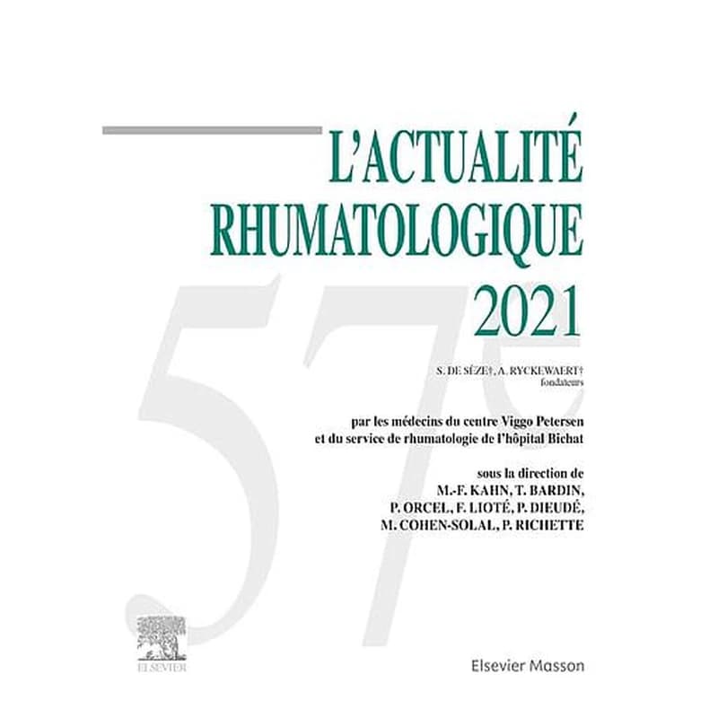 L'actualité rhumatologique (édition 2021)