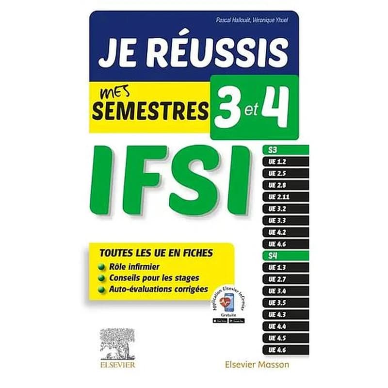 Je réussis mes semestres 3 et 4 ! IFSI