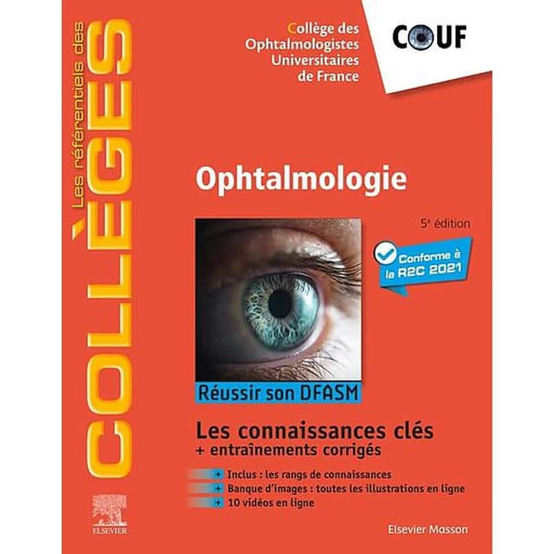 CAMPUS OPHTALMOLOGIE - REUSSIR SON DFASM - CONNAISSANCES CLES