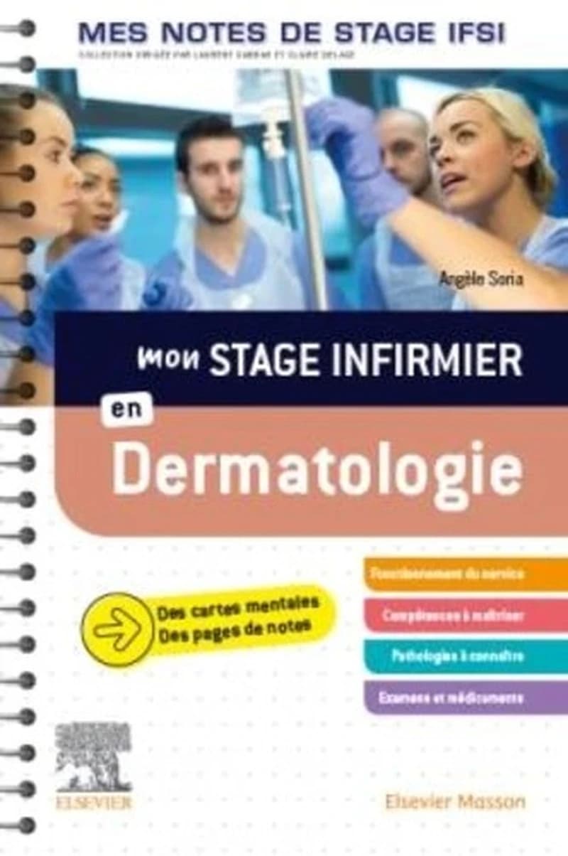 Mon stage infirmier en dermatologie