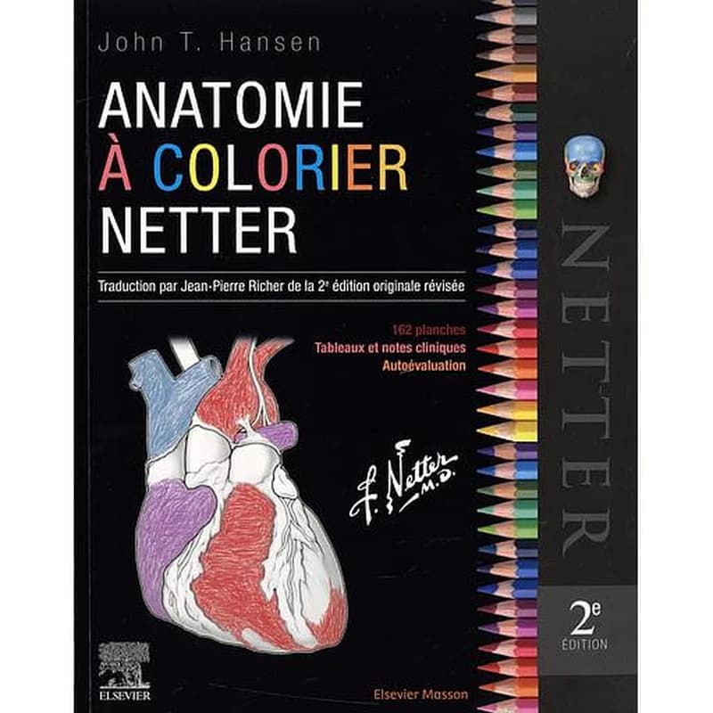 CAMPUS - ANATOMIE A COLORIER NETTER