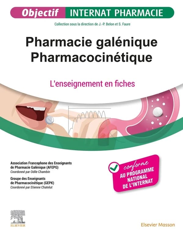 Pharmacie galénique, pharmacocinétique