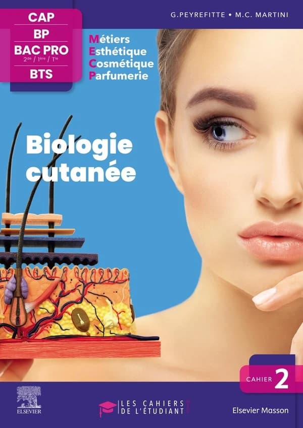 Biologie cutanée : la vie de la peau : esthétique, cosmétique, parfumerie : CAP, BP, Bac Pro, BTS