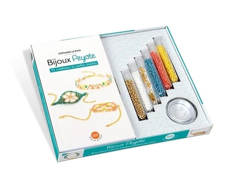 BIJOUX PEYOTE - 10 CREATIONS EN PERLES TISSEES