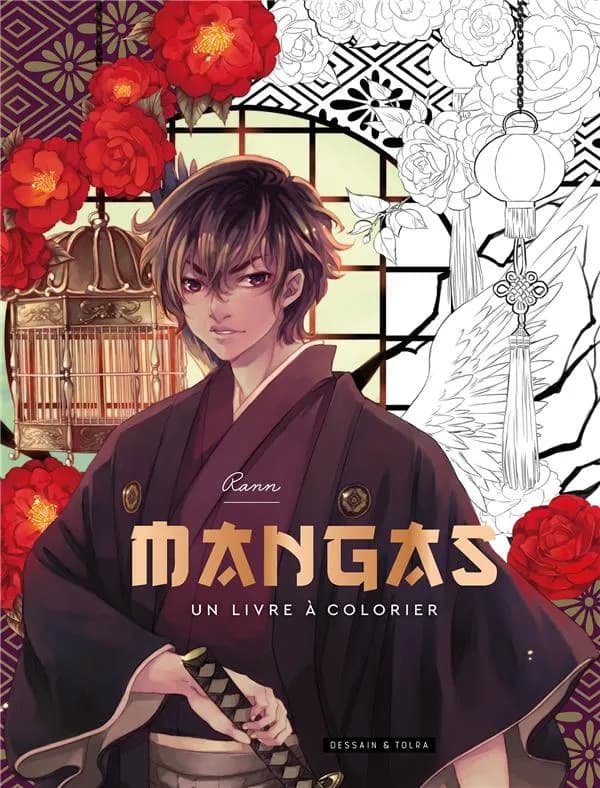 Mangas : un livre à colorier : [Album à colorier]