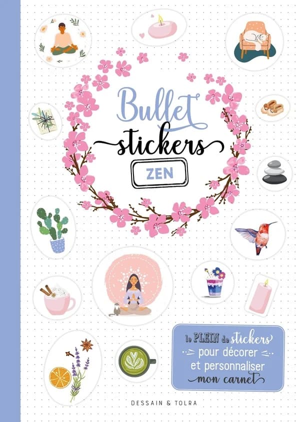 Bullet stickers : Zen : [Autocollant]