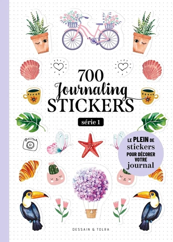 700 Journaling stickers série 1