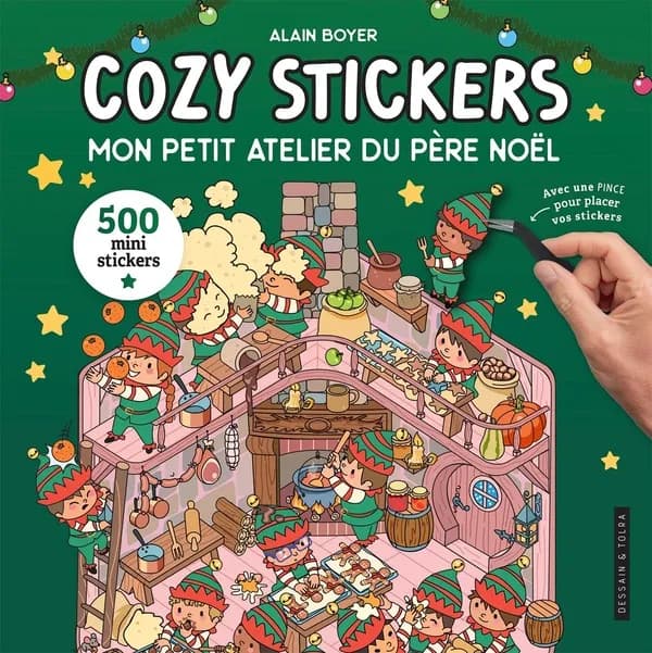 Cozy Stickers : Mon petit atelier du père Noël