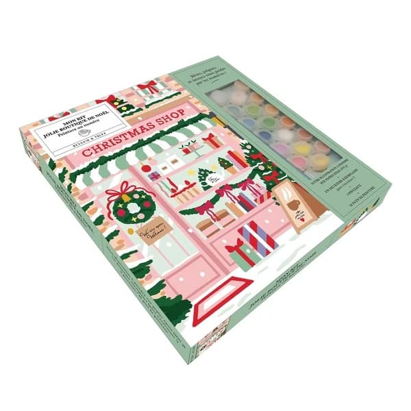 Mon kit Jolie boutique de Noël : Peinture au numéro
