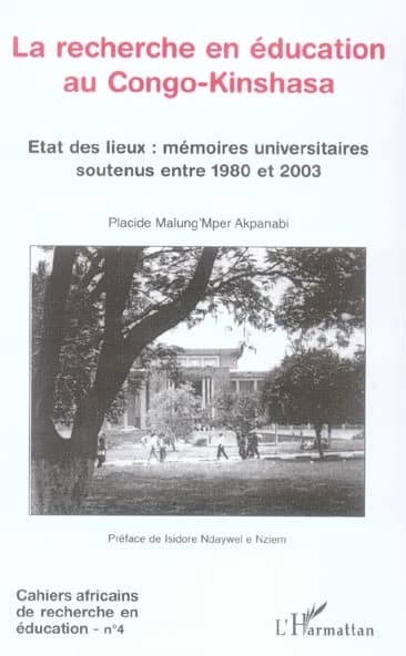 La recherche en education au congo-kinshasa
