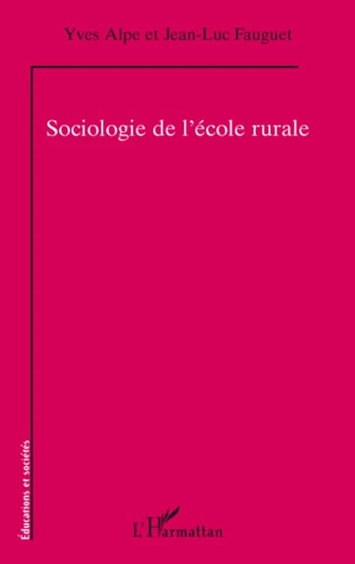 Sociologie de l'école rurale