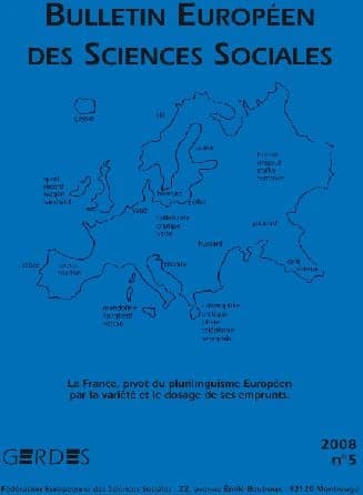 Revue politique européenne n.5 : la France pivot du plurilinguisme européen par la variété et le dosage de ses emprunts