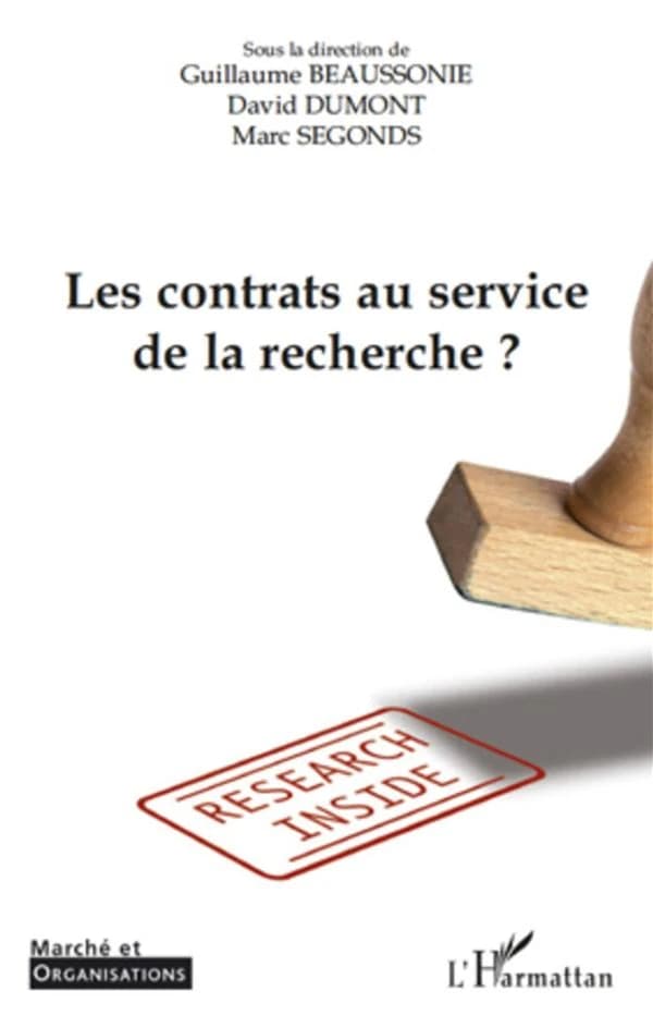 Les CONTRATS AU SERVICE DE LA RECHERCHE