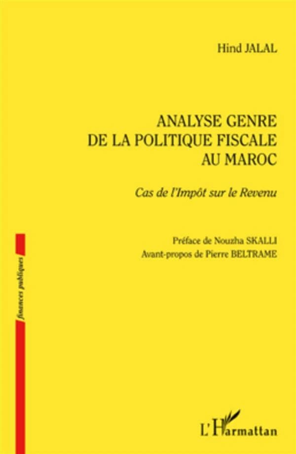 Analyse genre de la politique fiscale au Maroc : cas de l'impôt sur le revenu