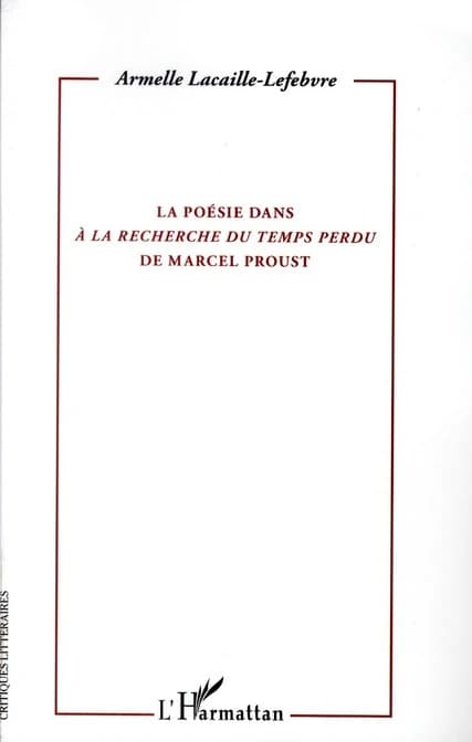 La poésie dans "À la recherche du temps perdu" de Marcel Proust